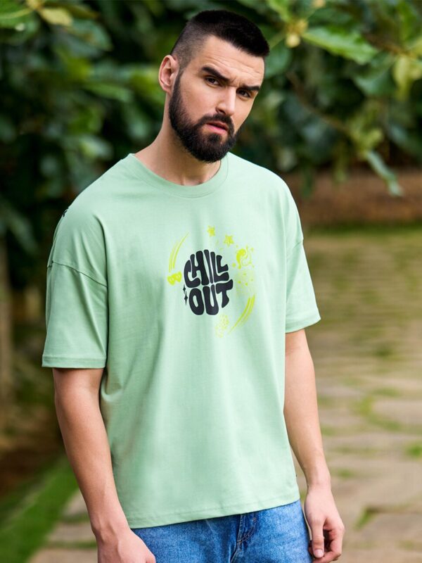 Chill Out Oversized Tee - Image 4